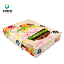 Fruit Packaging Corrugated Paper Color Printing Carton Box